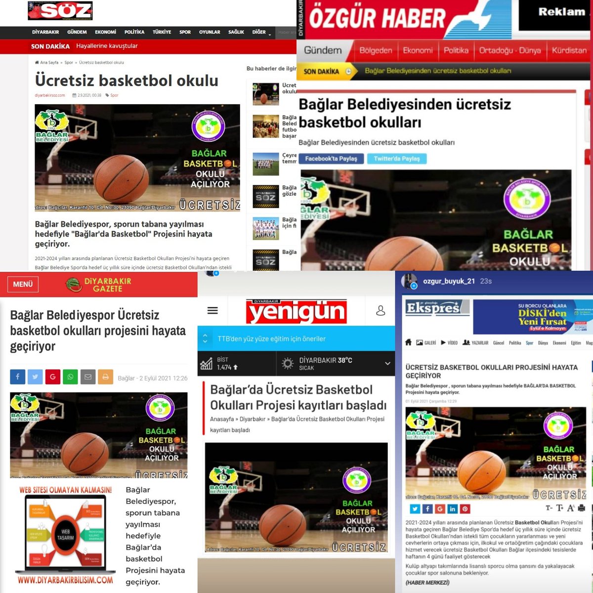 buyuk_ozgur's tweet photo. BAĞLAR BELEDİYESİ
ÜCRETSİZ BASKETBOL OKULLARI

Bağlar Belediyesi, sporun tabana yayılması hedefiyle BAĞLAR'DA BASKETBOL Projesini hayata geçiriyor @Guzel_KIZOGLU @belediyebaglar https://t.co/922XAM9gRk