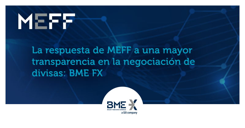 BolsaBME's tweet photo. #MEFF y BME FX lanzan una plataforma web para negociar derivados sobre divisas dirigida a entidades bancarias. 

Con este servicio las entidades pueden cubrir la exposición al tipo de cambio con los contratos de #futuros xRolling® FX de MEFF ➕➡️https://t.co/EBYLMKZaFf https://t.co/5JTJdUwKcH