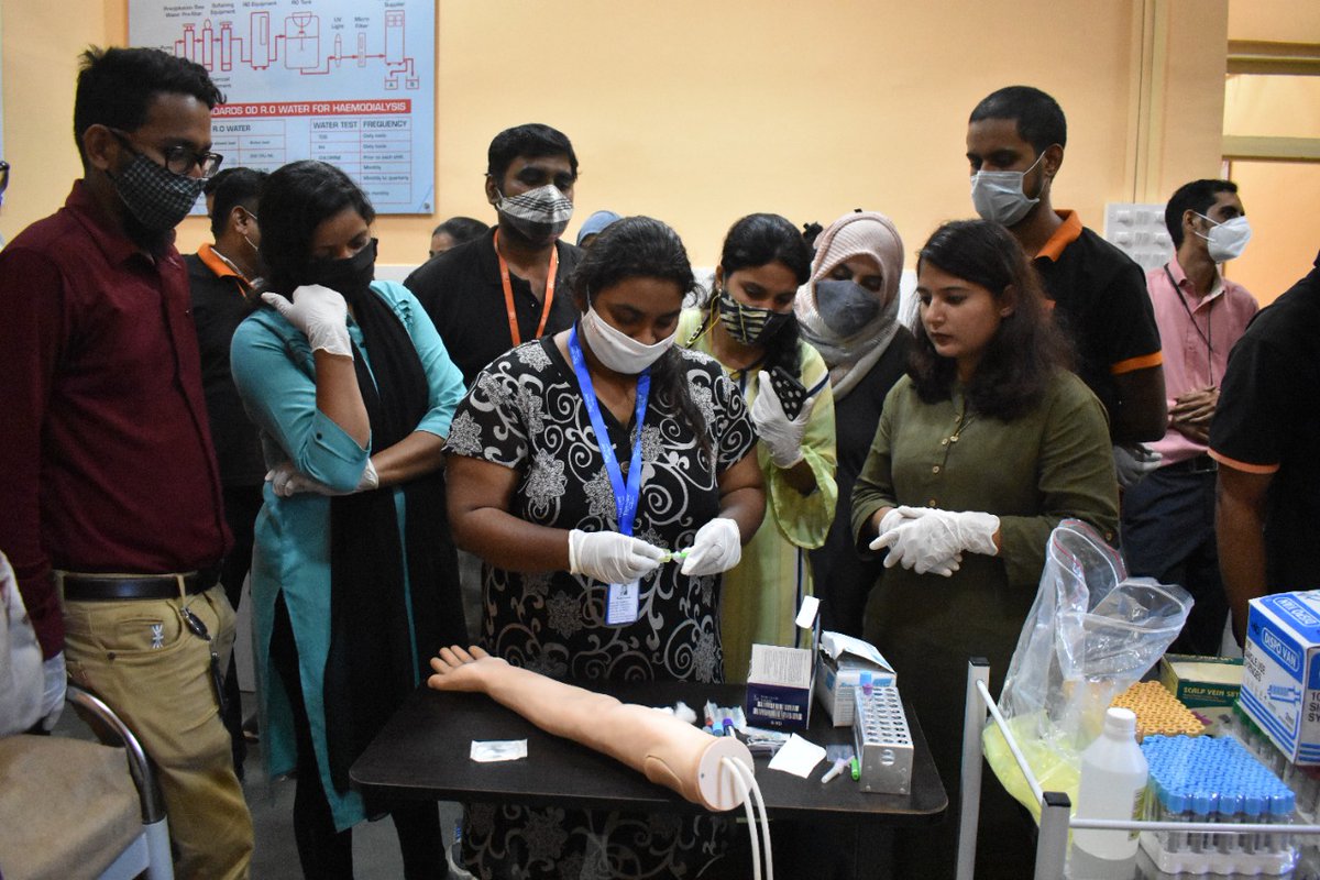 techmahindracsr's tweet photo. Happy to announce that our #SMART Healthcare Academy, Mumbai has started #RefresherTrainingProgram to upskill #Phlebotomists on pan-India basis by brushing up their technical knowledge &amp; skills, getting acquainted with latest clinical protocols &amp; hands-on experience.
#RiseforGood https://t.co/bRMTCXzAxb