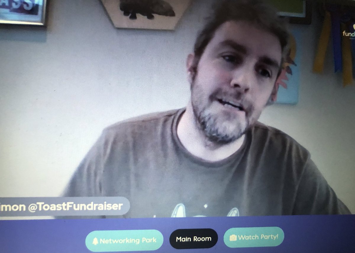 So great to join the <a href="/FundEverywhere/">Fundraising Everywhere</a> event, hosted by <a href="/ToastFundraiser/">Simon</a> (and his infamous no button!) this morning. 🙌🙌🙌