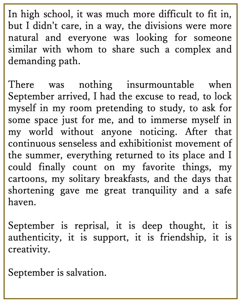 AutieIn's tweet image. September, my salvation #autism #ActuallyAutistic #autisticadults #Neurodivergent #September #september2nd #school #Routine #drawing #draw #writing #illustration