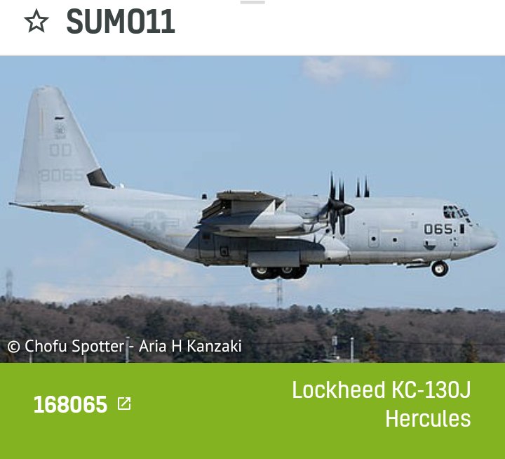 Oceanworldfree's tweet photo. 🇺🇲US Marines SUMO11 168065 #AE2F97

#SouthKorea's E. coastline

C130J - Lockheed KC-130J Hercules https://t.co/rcPUYa1ZHt
