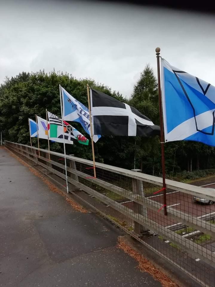 Yes_Kernow's tweet photo. We thank our cousins in the Kingdom of Fife, Scotland for this show of solidarity! Alba gu brath! Go for it Scotland!
#YesScotland #YesKernow #YesAlba #IndyKernow #IndyScotland https://t.co/KoHD3bUAY6