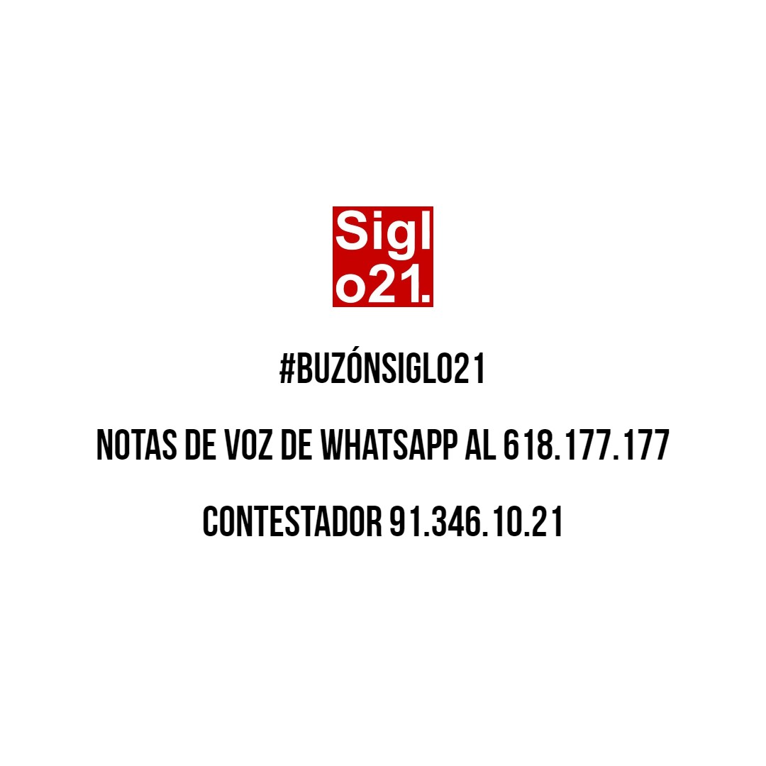 Llega el #BuzónSiglo21. ¿Escuchas algo a lo que quieras responder? ¿Quieres iniciar un nuevo tema de conversación?

👇Esperamos tus llamadas y audios👇