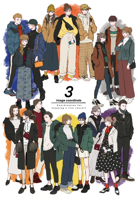 おめでとうございます🎉
番手別+αイメージコーデ

#ヒプマイ4周年 