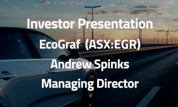 GOLDINVEST_de's tweet photo. #EcoGraf: Aktuelle Online-#Präsentation mit Managing Director Andrew Spinks

Hier geht’s zum #Video --- https://t.co/AYVkyFZrrJ

@EcoGraf #Graphit #Batterien #Batteriegraphit #Elektromobilität #Recycling #Batterierecycling #stocks #stockstowatch https://t.co/RtQM9kvL0p