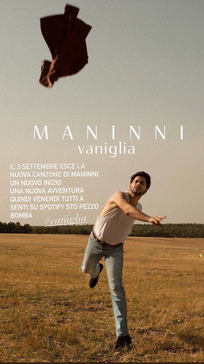 FanpageMininni's tweet photo. #vaniglia @maninnimusic 🤩🤩🤩 https://t.co/J6UYRE8h86