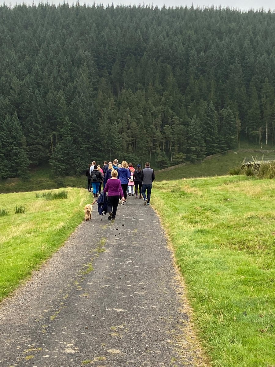 PendlesideHosp's tweet photo. We received fabulous support from our local business community for our second NetWALKING event around Barley. 💜🥾

⭐Thank you to our sponsors Harrison Drury Solicitors for their support.⭐

There were some fantastic business connections being made between those who attended. https://t.co/ZEettQpVLq