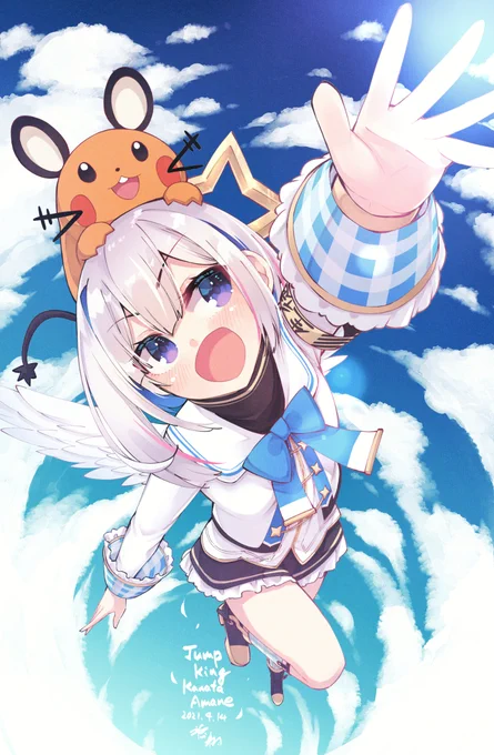 天使絵色々 #ホロライブ #天音かなた https://t.co/nIYFJvaKS4 
