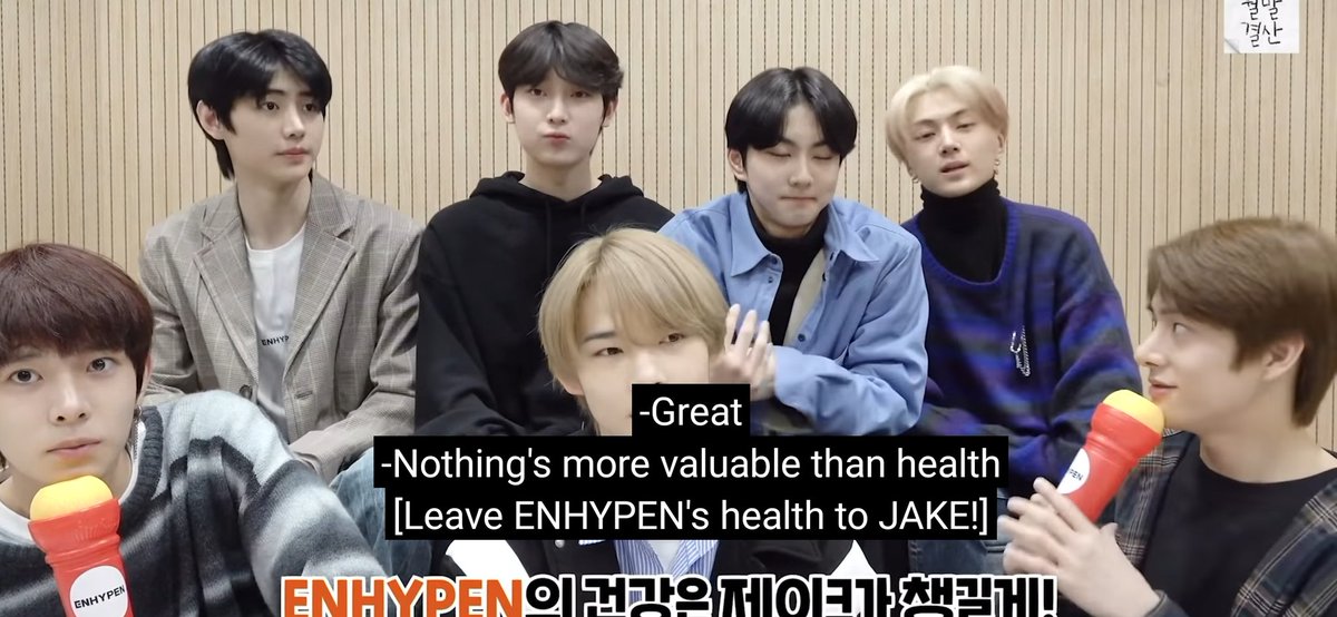 ENHYPEN_jakesim's tweet photo. They value their health the most especially Jake but we really can't foresee what's ahead of us. I'm sure they are doing everything to recover and come back stronger. All we can do now is to pray for them and give them lots of love.

#AlwaysWithENHYPEN #ENHYPEN @ENHYPEN_members https://t.co/MgNxD8evto