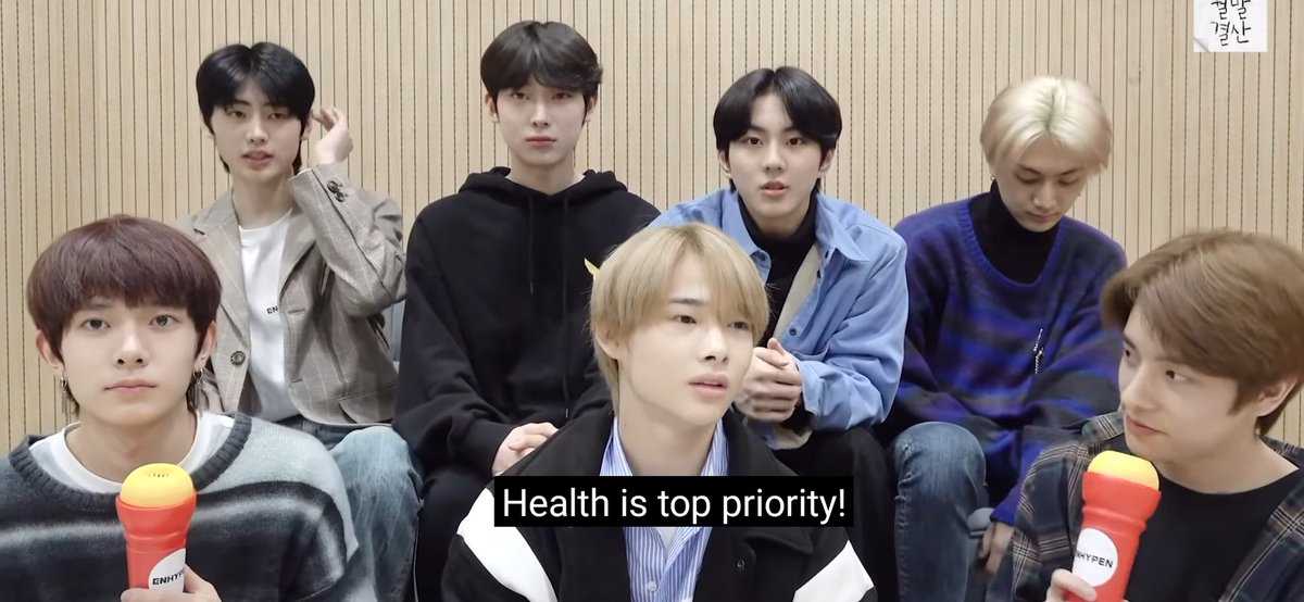 ENHYPEN_jakesim's tweet photo. They value their health the most especially Jake but we really can't foresee what's ahead of us. I'm sure they are doing everything to recover and come back stronger. All we can do now is to pray for them and give them lots of love.

#AlwaysWithENHYPEN #ENHYPEN @ENHYPEN_members https://t.co/MgNxD8evto