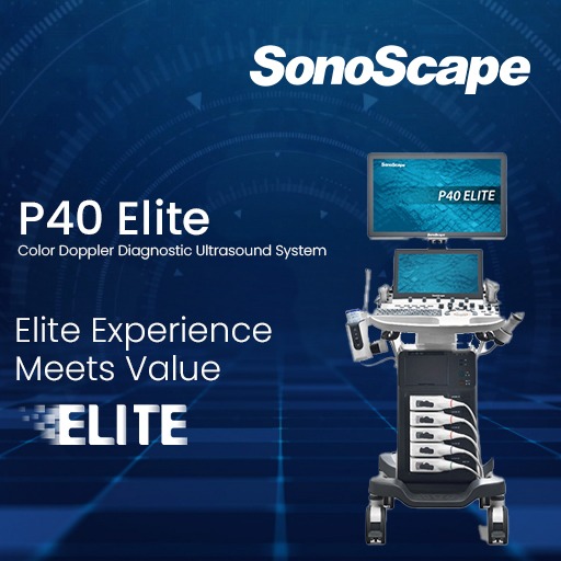 SonoScapeIndia's tweet photo. ELITE Experience Meets ELITE Value.......
Introducing our all new P40 Elite color Doppler Diagnostic Ultrasound System!

Experience the new Series of Artificial Intelligence with SONOSCAPE INDIA.

#sonoscape #colordoppler #ultrasound #ArtificialIntelligence #innovation https://t.co/RbvOLLUPtq