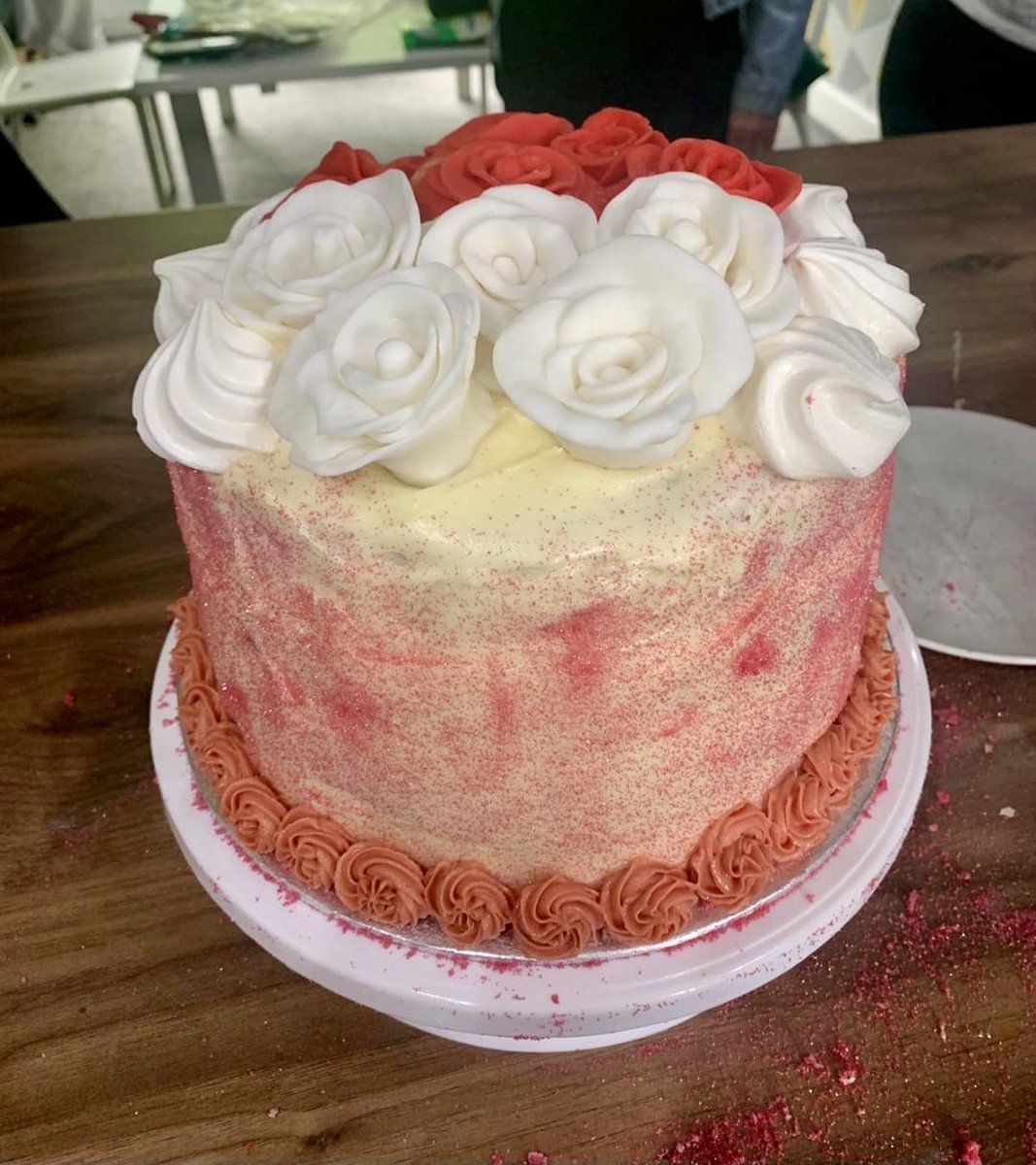 NetherJohnstone's tweet photo. A cake made from love💞one of our girls turned 16 🎉🎂.  She had a fab day &amp; was so touched by this beautiful cake made by the team! not a baker in sight at NJH until they were let down last min!  I’m sure you will all agree it looks amazing! #teamworkmakesthedreamwork #SWEET16 https://t.co/NNu4qWdPYM