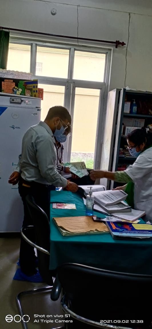 KatraSdm's tweet photo. Today surprise Inspection of CHC Katra https://t.co/ddu4rFGWQc