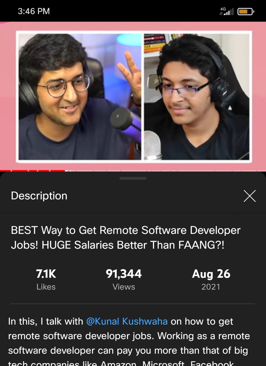 Vipin_2004's tweet photo. @commclassroom @kunalstwt
 just see this amazing video learned so much about open source contributions benefits of learning in public and amazing opportunity outside the FANGM bubble https://t.co/8sOH7J038P