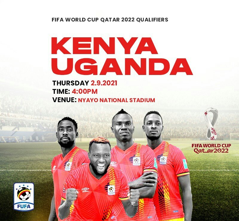 AumaHelen's tweet photo. The @UgandaCranes face Harambe Stars of Kenya in #FIFAWCQ2022 today at 4 pm. Wishing them all the best of luck.
#KEUGA https://t.co/2Bptf52zJL