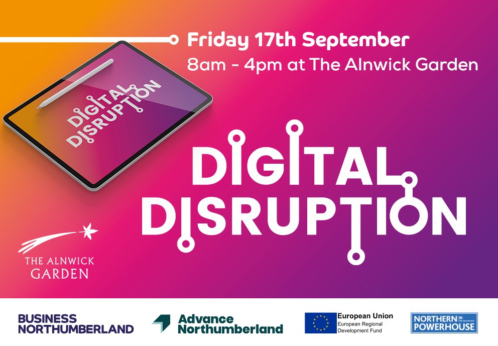 Join us @AlnwickGarden as we give you the tools to disrupt potential customers newsfeeds with engaging content for your business social media. Guest speakers, networking &amp; a stunning location. Book now > businessnorthumberland.co.uk/index.php/even… #networknortheast