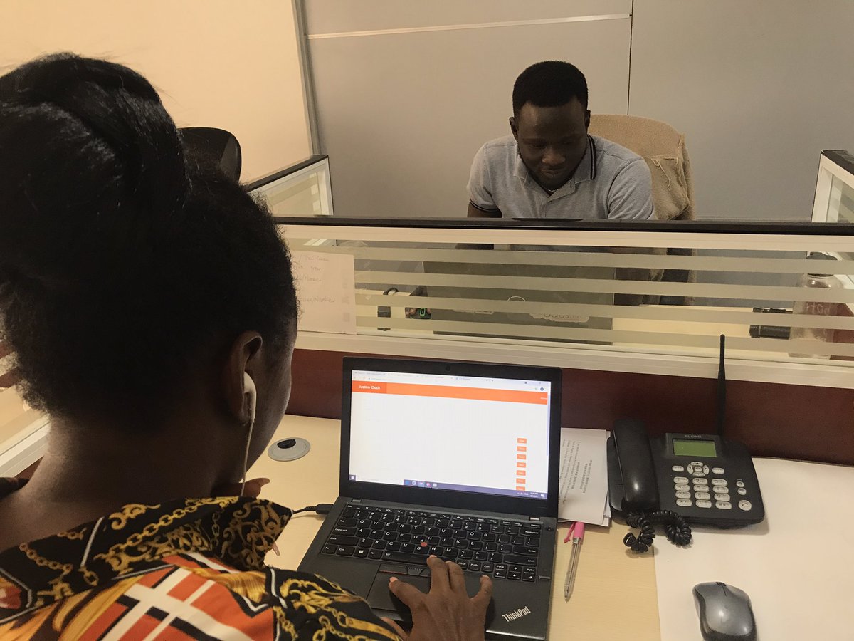 citizen_gavel's tweet photo. Automating the justice system through innovative technology:
Team Gavel using one of our tech platforms "Justice Clock - Pro" to monitor the Proceedings of the Judicial Panels of Inquiry across States of the federation.
#JusticeClock #Tech4Justice https://t.co/FU3YV0YPXp