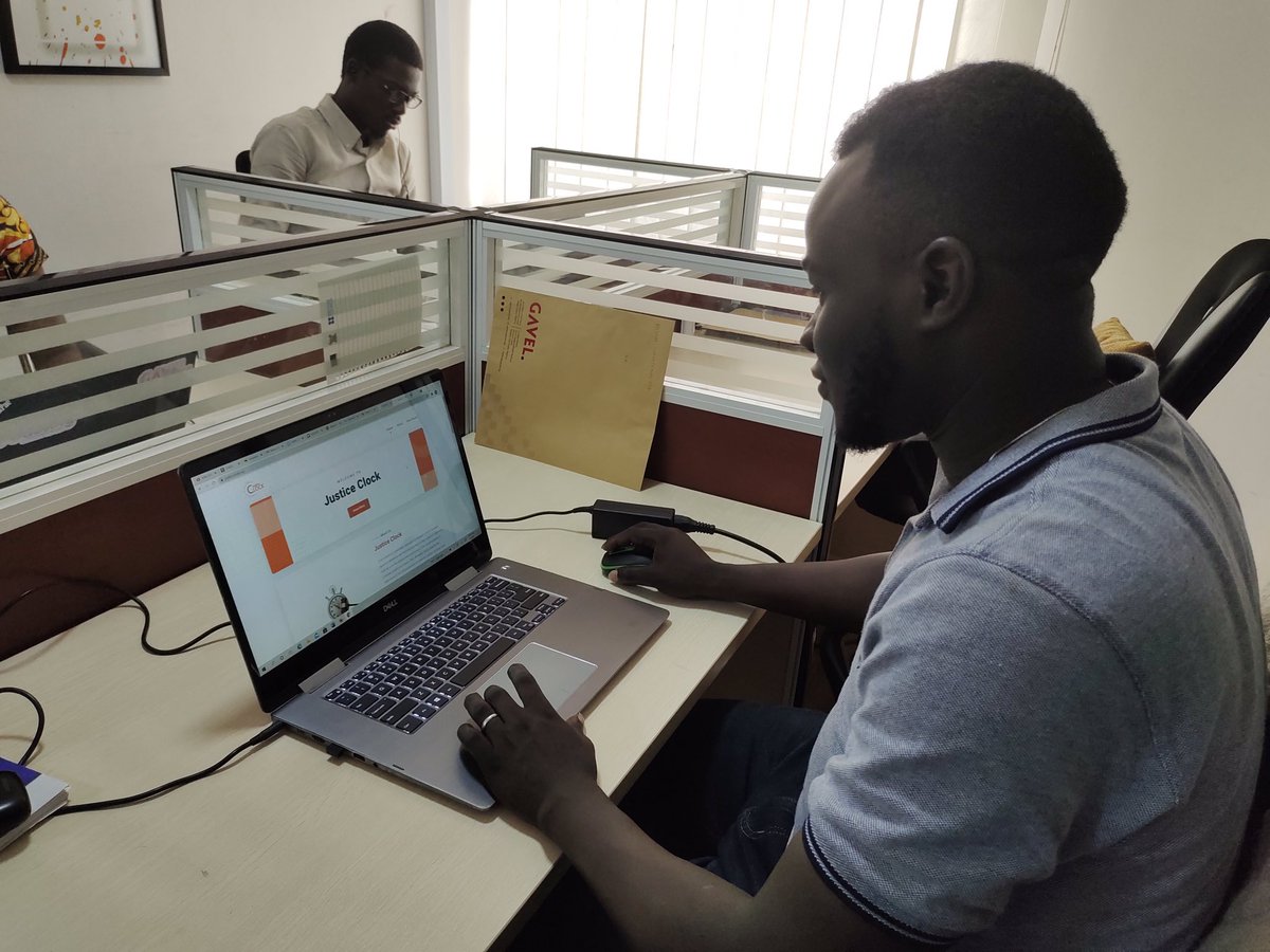 citizen_gavel's tweet photo. Automating the justice system through innovative technology:
Team Gavel using one of our tech platforms "Justice Clock - Pro" to monitor the Proceedings of the Judicial Panels of Inquiry across States of the federation.
#JusticeClock #Tech4Justice https://t.co/FU3YV0YPXp