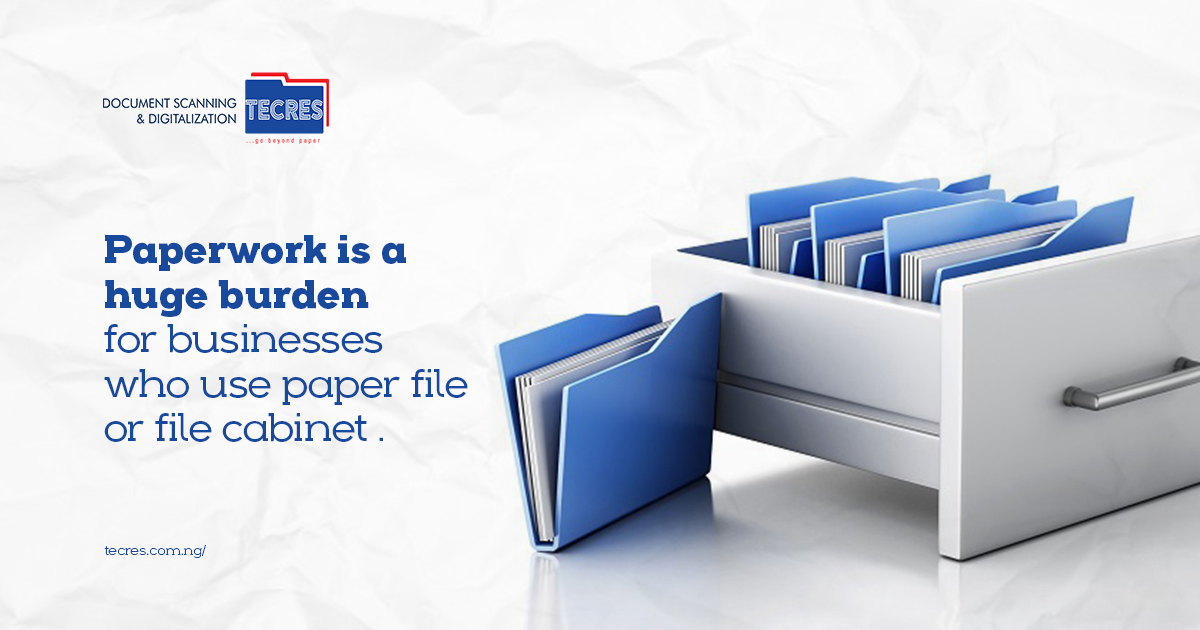 TecresTNL's tweet image. Instead of tossing away your important company information,
 save it with us. Our filing system and file cabinet will take the stress out of organizing your office. 
#TecresTechnogies #papperless