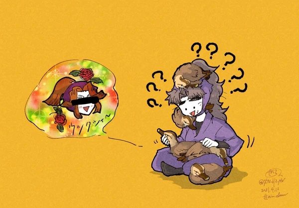 #みんなの竹谷八左ヱ門を見せて

生き物と一緒が多い!!!! 