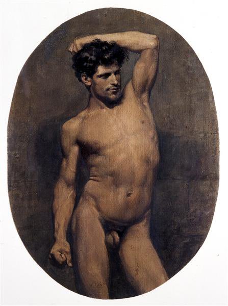 La academia “Desnudo masculino. Luchador” (1860) es una de las obras más sensuales de Marià Fortuny i Marsal. Junto con otras varias, se encuentra en la Reial Acadèmia Catalana de Belles Arts de Sant Jordi <a href="/racbasj/">R. Acadèmia Catalana de Belles Arts de Sant Jordi</a> . Un museo que, por cierto, merece una visita… o varias!