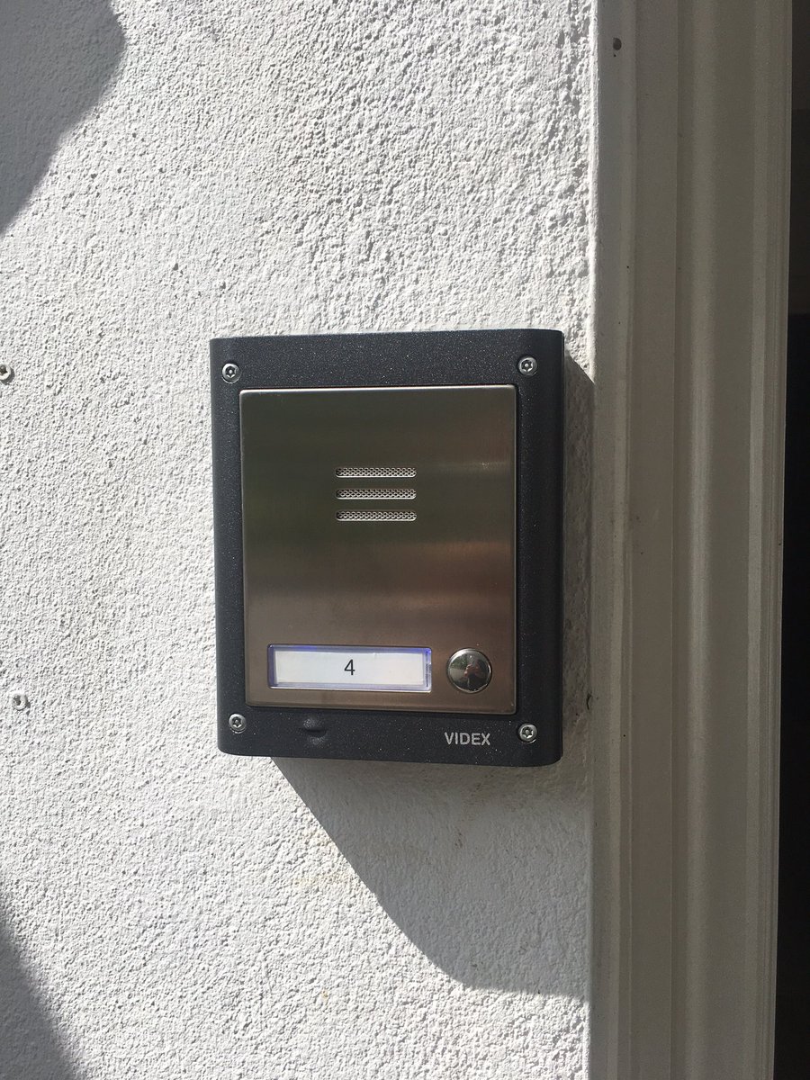 LTMLtd's tweet photo. New @VidexSecurity #4000 1 way #audio system installed in #CrouchEnd #N8
Thanks to @AdvancedAccessL for supplying!
https://t.co/2kBVKDW2Ew
0208 4320843
info@londontesting.net
#videxsecurity #intercom #intercomrepair #intercominstallation #propertymanagement #blockmanagement https://t.co/ggxNLmP5ED