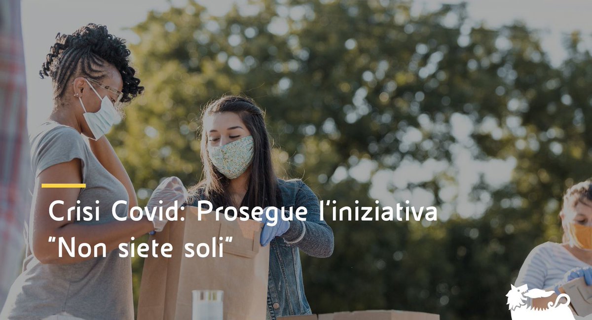 unem_it's tweet photo. #NewsAssociate #Covid19 Prosegue l’iniziativa “Non siete soli” di @eni Foundation per contrastare il disagio sociale dovuto all’emergenza sanitaria, di #bambini e #adolescenti. In collaborazione con #SIP, @CIS0M, @BancoAlimentare e @CaritasItaliana https://t.co/SXeMhu6TIf https://t.co/wvbWcIEQ1d