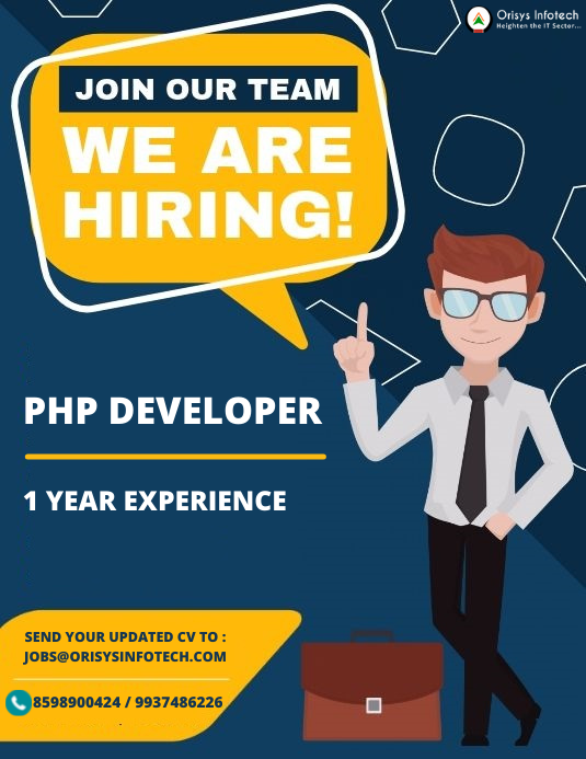 Orisys_infotech's tweet image. 📢 WE ARE HIRING 📢
#softwaredevelopmentjob #phpdeveloperjobs #websitedevelopmentjob #SoftwareDevelopmentCompanyIndia #Softwaredevelopmentcompanybhubaneswar #OrisysInfotech