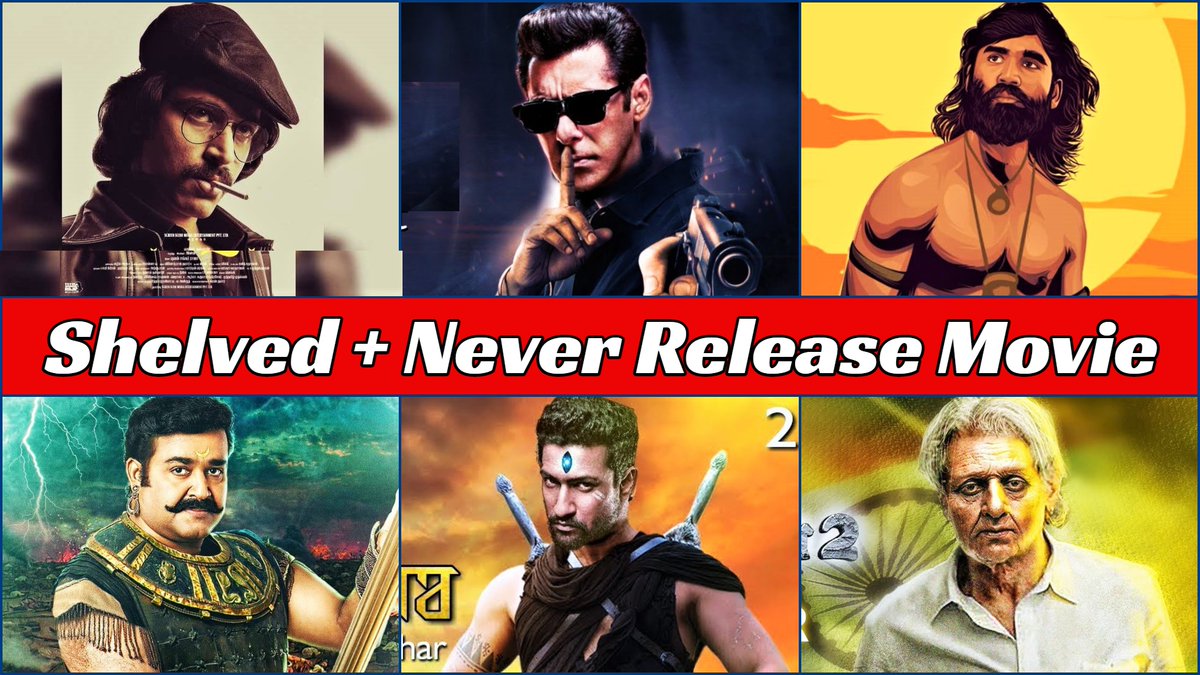 tanha_jarin's tweet photo. Recent Indian Shelved Movies 🔥
Watch :: https://t.co/7d29W8gUww
#Icon #AlluArjun #Indian2 #KamalHaasan #MasterRemake #SalmanKhan #vijay #Ashwatthama #VickyKaushal https://t.co/8anm0uWU21