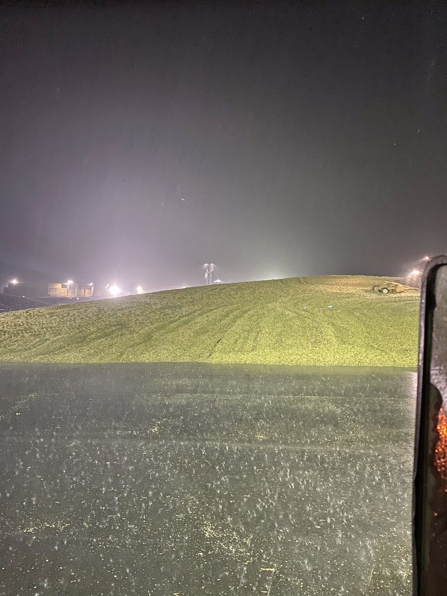 NoemJeremy's tweet photo. Can’t buy a rain all summer until it’s silage season, then it won’t quit. #chop21 #harvest21 https://t.co/TiUJqmECfZ