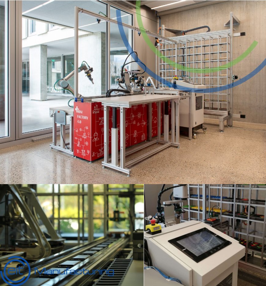 mnest_eu's tweet photo. The SUPSI Mini-Factory @MNEST II is being used to study and apply both automation topics (ex. PLC, MES), and advanced technologies (ex. IoT, vision systems, simulation and digital twin). Learn more about it at https://t.co/RlHVEcADKM https://t.co/gJlomosxGJ