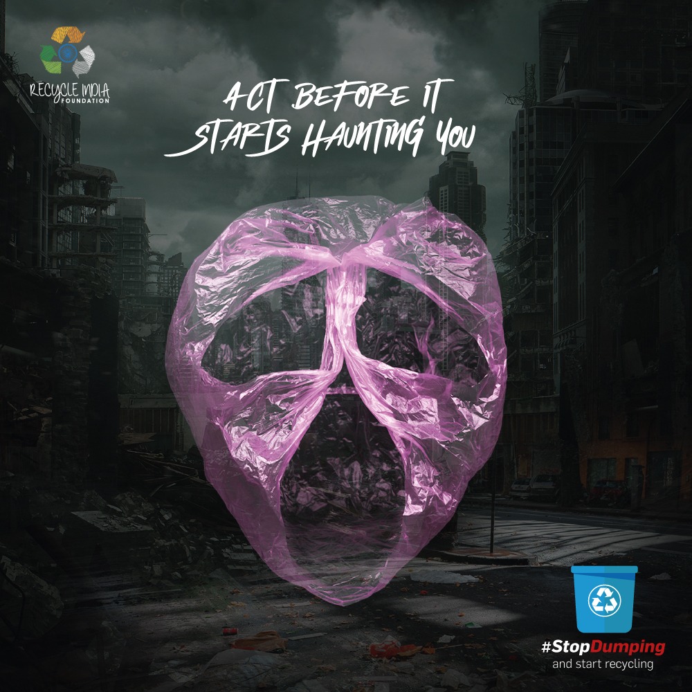 recycleindia's tweet photo. Act fast. Before it haunts us! https://t.co/GGIreeaco7