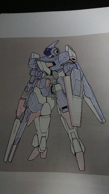 クドくなりすぎない程度に抑えたらなんか普通に正統派っぽくなった未羽ちゃん専用機カラー(赤はオレンジに) 