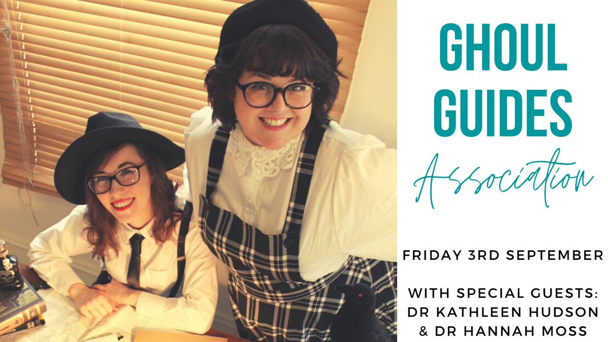 Announcing our new monthly offering: 'Ghoul Guides Association'! Each month, Lauren and Mary will be sharing their latest Gothic recommendations, discussing those times when current events skew heavily uncanny, and - most excitingly - interviewing special guests! #GothAssemble