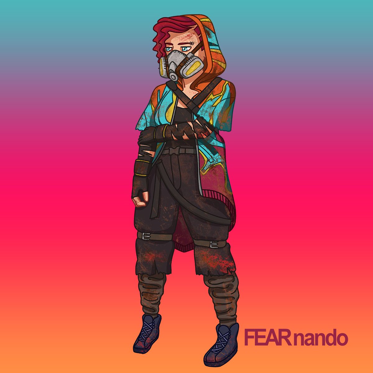 FEARnandoTV's tweet photo. Nea tóxica desenhada para a amigue de SWF @theepinkkprint
.
.
.
#deadbydaylight #dbd #neakarlsson #survivor #toxicnea https://t.co/HbGd2fn2Yk