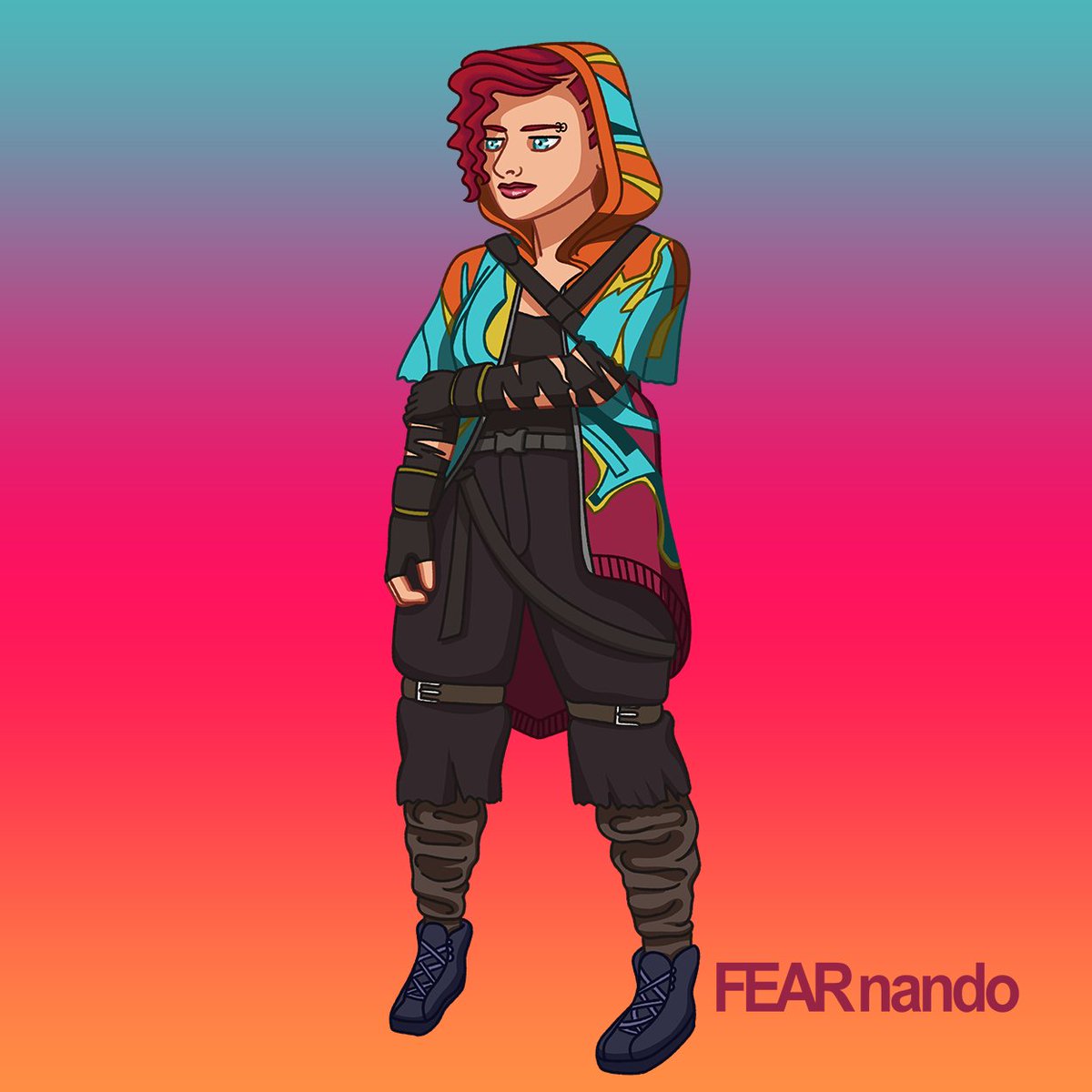 FEARnandoTV's tweet photo. Nea tóxica desenhada para a amigue de SWF @theepinkkprint
.
.
.
#deadbydaylight #dbd #neakarlsson #survivor #toxicnea https://t.co/HbGd2fn2Yk
