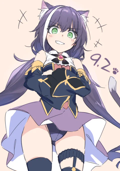 へたばってるクソガキを見下ろすキャルちゃん(カリザくん視点)かわいい。
#キャル生誕祭2021 おめでとう🎉 