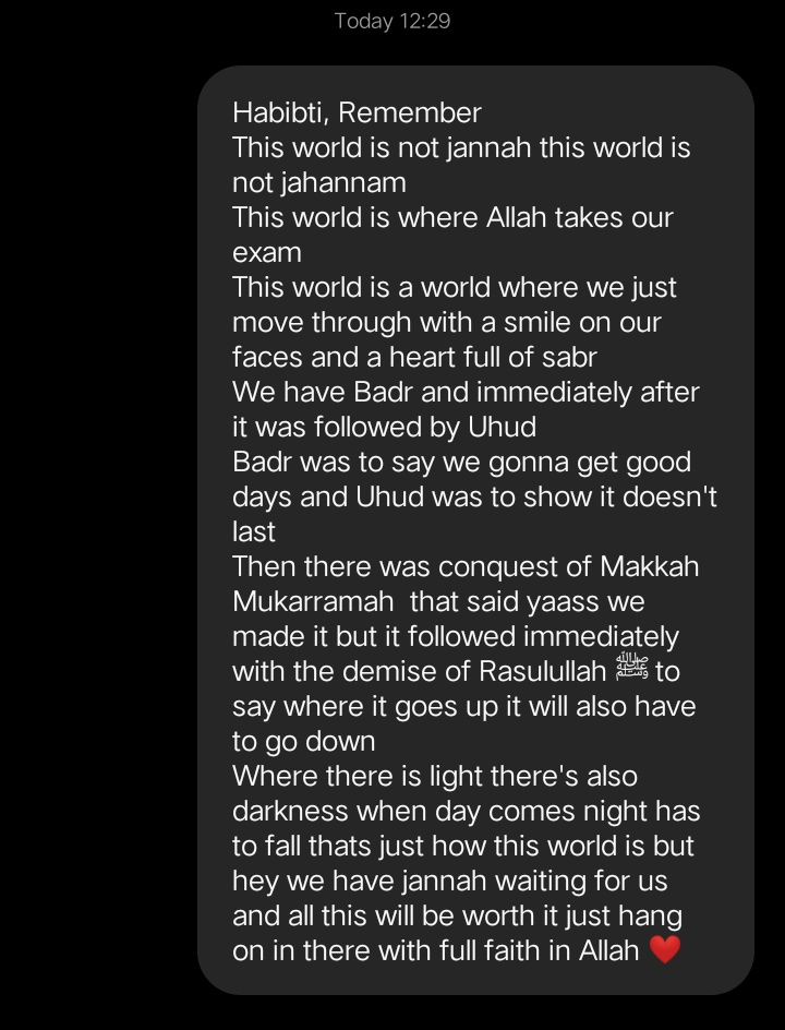 meeoowsi's tweet photo. Just hang in there, you're not alone
Allahs with you❤️ https://t.co/zsA5oFGt9d