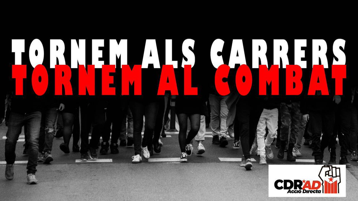 👉🏼Fins els 🌶️🌶️ de mentides, fum, enganys i amenaces?
👉🏼Dius Prou 🖐🏼⛔ al simbolisme i el teatre?
1️⃣ Aixeca't del sofà 
2️⃣ Vesteix-te adequadament
3️⃣ Surt al carrer 🗣️

Atentes a les xarxes‼️
🔴 No ens podem fallar 🔴
