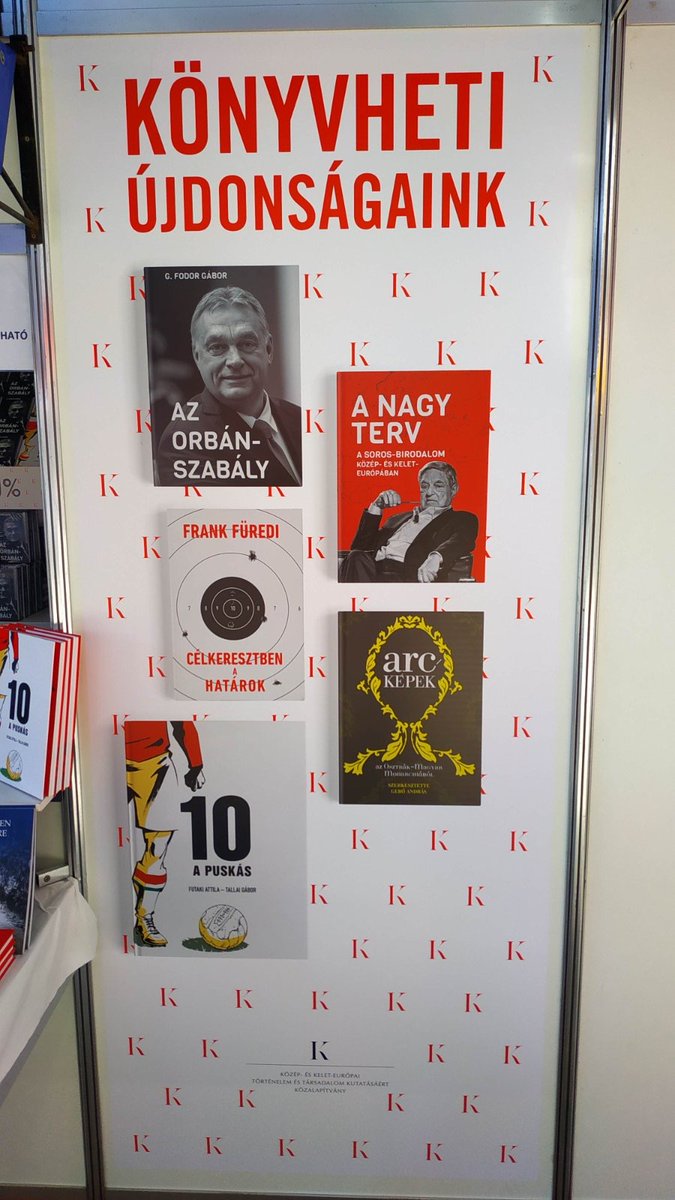 terrorhaza's tweet photo. 📚Újdonságaink és programjaink a 92. Ünnepi Könyvhéten
Öt új kiadvánnyal jelentkezik az idei Ünnepi Könyvhéten a Közép- és Kelet-európai Történelem és Társadalom Kutatásáért Közalapítvány. https://t.co/IOy9B9k1Y4
