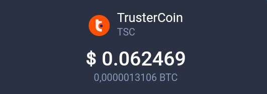 RafaelGoudeth's tweet photo. #TrusterCoin comportandose como toda una stable coin, luego de su lanzamiento el precio subió un 100% y ahora luce estable en la banda de 0.06 por segundo día consecutivo....quieres comprar esta criptomoneda con promesa de alcanzar 1$ en Diciembre? Sigue mi cuenta y escribe al DM https://t.co/vdv6vTuDpK
