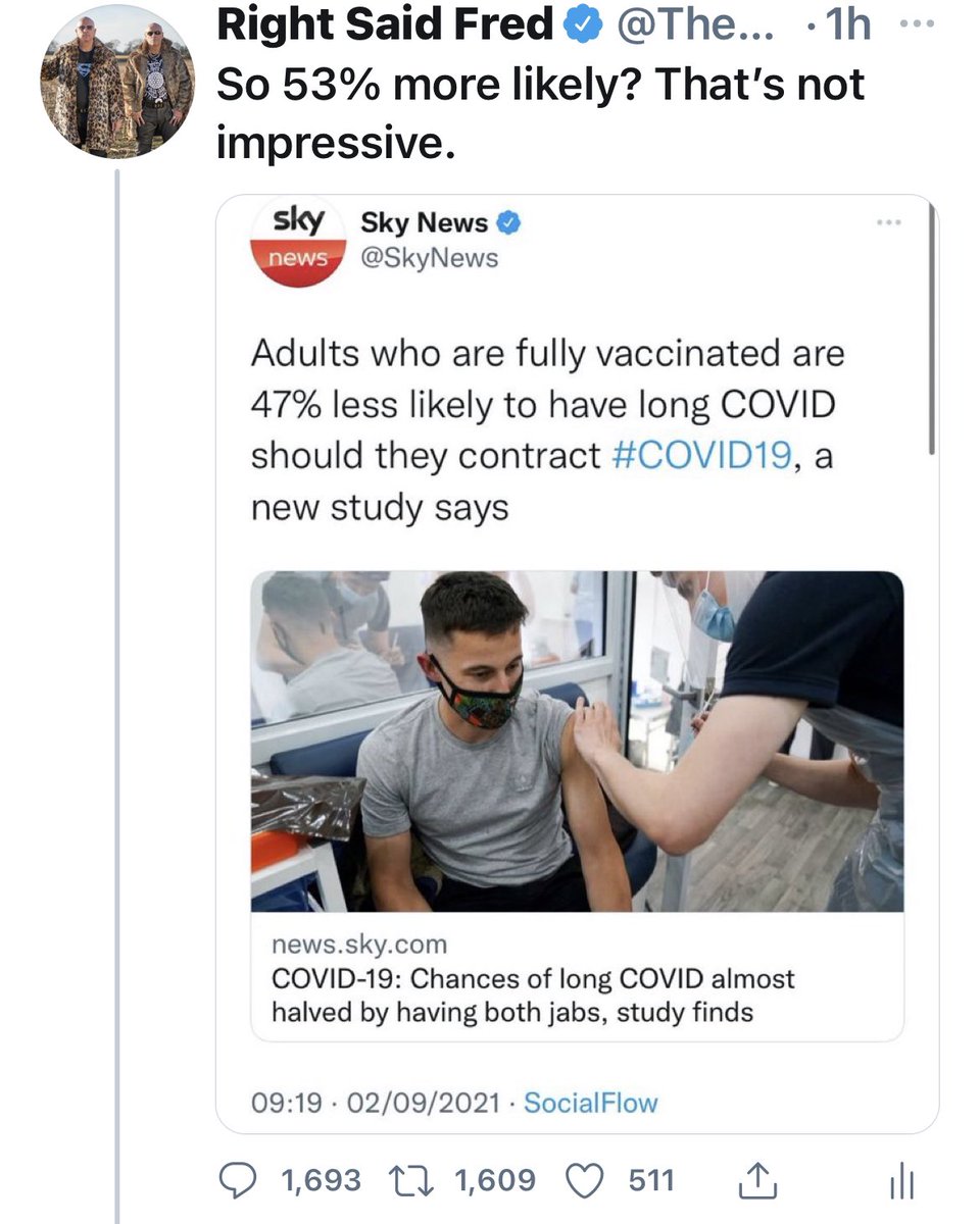 Right Said Fred tweet media