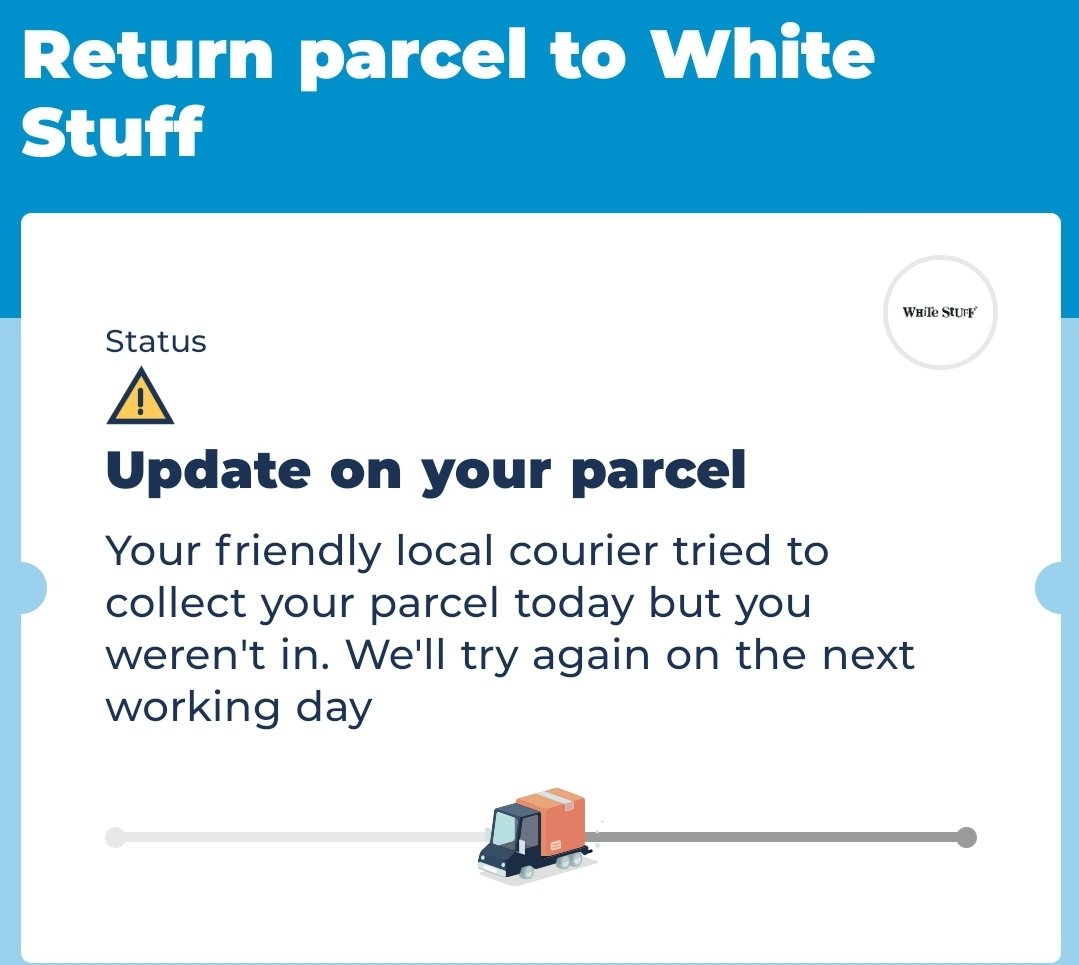 mrsjoscott's tweet photo. This isn't true! He wanted to take it but "didn't have means to give us a receipt". Oh, OK... 🙄
Not collecting £150 of goods with no proof! Not on your Nelly!
@Hermesparcels https://t.co/I0X3mt1ZJb