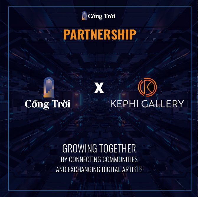 PhamAnhTai22's tweet photo. Collaboration with other NFT galleries is essential to further grow the ecosystem. With this in mind, @CongTroiNft has now partnered up with @KephiGallery.

#nft @kardiachain @KephiGallery $kai $btc $eth  #collectibles https://t.co/9APnSqaHgW
