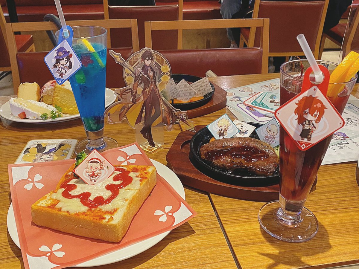 マリとスイパラ行ってきた🍰🍹
フードファイトしてお互いお腹パンパンなったΣ(°°ll )
璃月も行くンゴ☽⋆ﾟ︎︎
帰宅してからはボイチャマルチしてマリの火魔女周回お手伝い🔥🧙‍♀️
しょっぺぇ聖遺物だったね…
雨だったけど楽しかった♡ https://t.co/o5bvEPYjYO