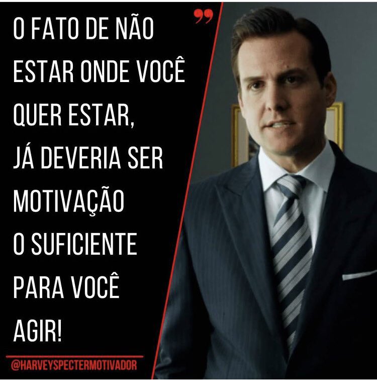 CleberSOliv's tweet photo. Gosto muito desta série, especialmente do Harvey Specter. Seu personagem é altamente conciliador. Usar a conciliação (o acordo) é a melhor forma de solucionar diversos processos que se estendem por longos anos. Tente você conciliar-se com a parte contrária. Bom dia! https://t.co/bFTtUF3pNJ