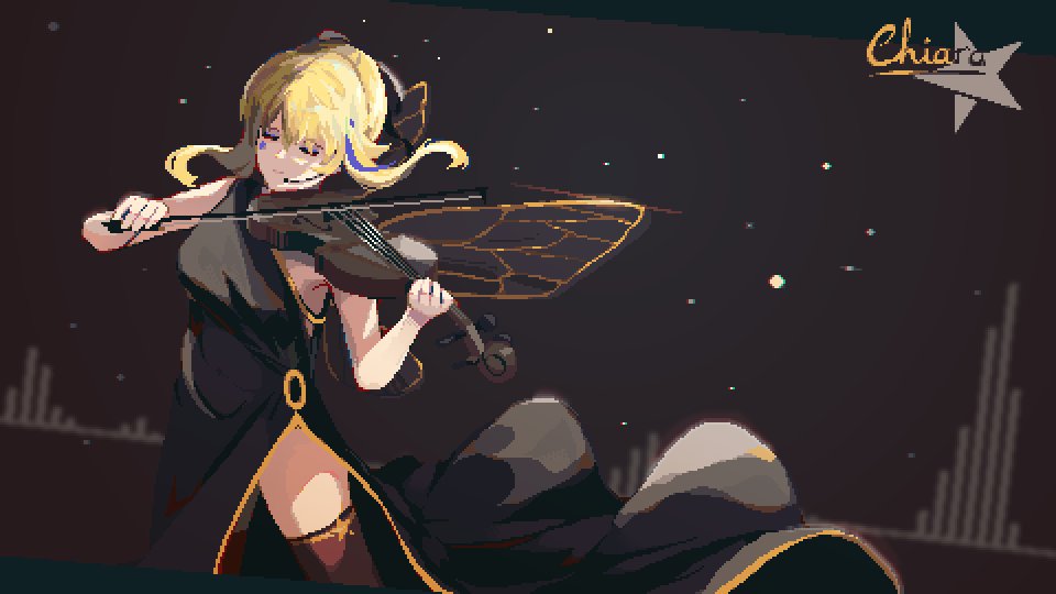 Turtleye_'s tweet photo. Chiara wallpaper ⭐️

#pixelart https://t.co/GHDItfiot2