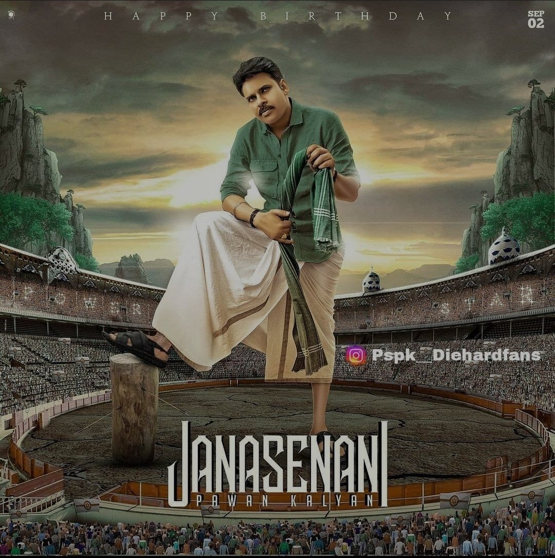 venu34555's tweet photo. #HBDPawanKalyan https://t.co/alXkplYdL7