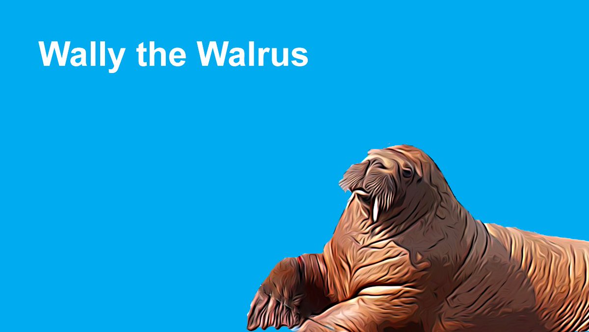 sneaky_puffs's tweet photo. @DiViP_NFT Wally the walrus https://t.co/aksvmNr4uC